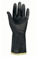 Перчатки КЩС тип 1; защита от кислот и щелочей, концентр. до 70 %, для грубых работ
